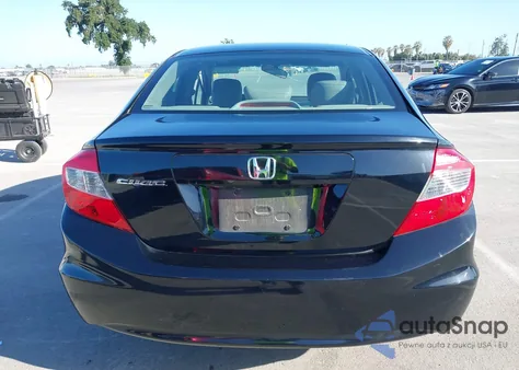 2012 Honda Civic Ex-L z USA, uszkodzony, nr VIN 2HGFB2F93CH509782